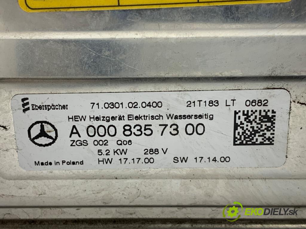 MERCEDES-BENZ eSPRINTER Skrzynia Skrzynia 2021 85 kW Electric (910.633)  VÝMENNÍK: TEPLÝ: A0008357300