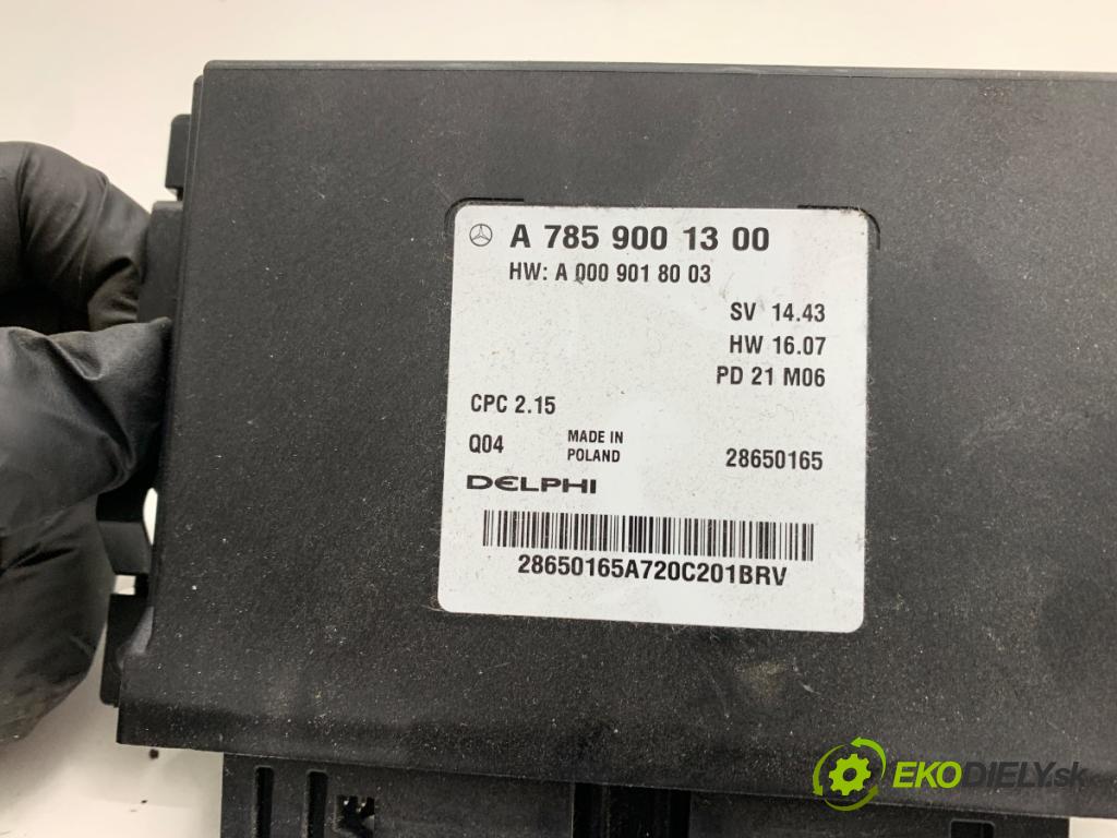 MERCEDES-BENZ eSPRINTER Skrzynia Skrzynia 2021 85 kW Electric (910.633)  Riadiaca jednotka prevodovky A7859001300 (Riadiaca jednotka prevodovky)