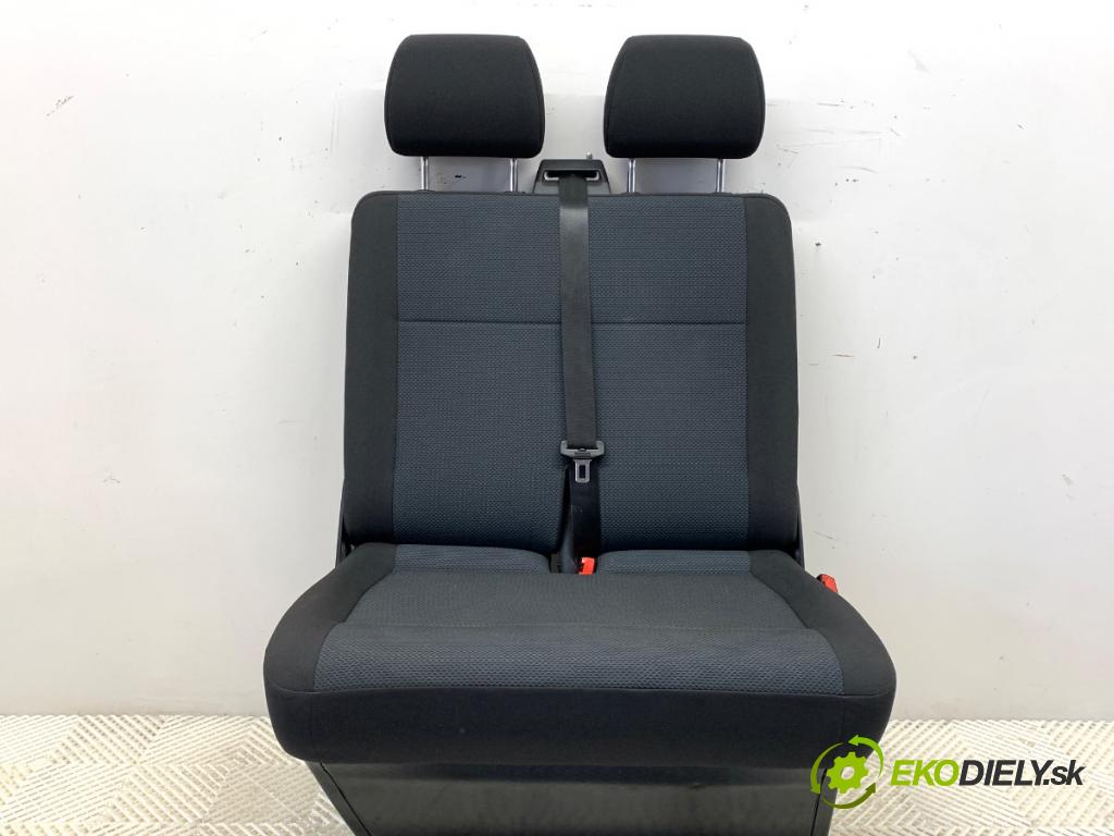VW TRANSPORTER T6 Autobus 2016 75 kW 2.0 TDI 1968 sedadlo přední část pravý DVOJNÁSOBEK: 