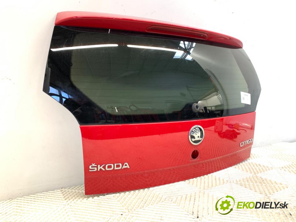 SKODA CITIGO liftback 2016 44 kW 1.0 999 kapota zadní část