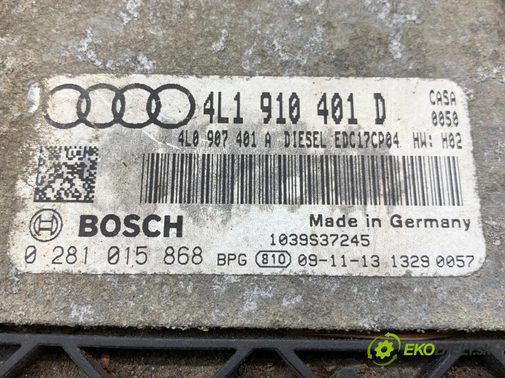 AUDI Q7 4L SUV 2009 176 kW 3.0 TDI quattro 2967 riadiaca jednotka Motor 4L1910401D (Riadiaca jednotka)