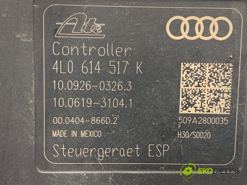 AUDI Q7 4L SUV 2009 176 kW 3.0 TDI quattro 2967 Pumpa ABS 4L0614517K (Pumpa ABS)