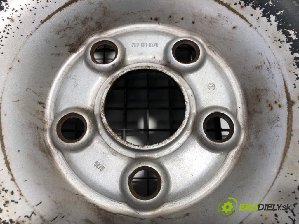 VW TRANSPORTER T6 Autobus 2016 75 kW 2.0 TDI 1968 disk plechový 16 7H0601027D (Plechový disk)
