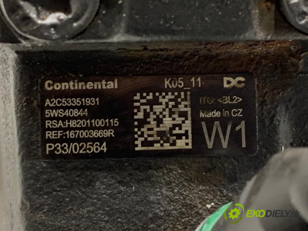 RENAULT GRAND SCENIC IV nadwozie wielkoprzestrzenne (MPV) 2017 81 kW 1.5 dCi 110 1461 pumpa vstřikovací 167003669R (Vstřikovací čerpadlo)