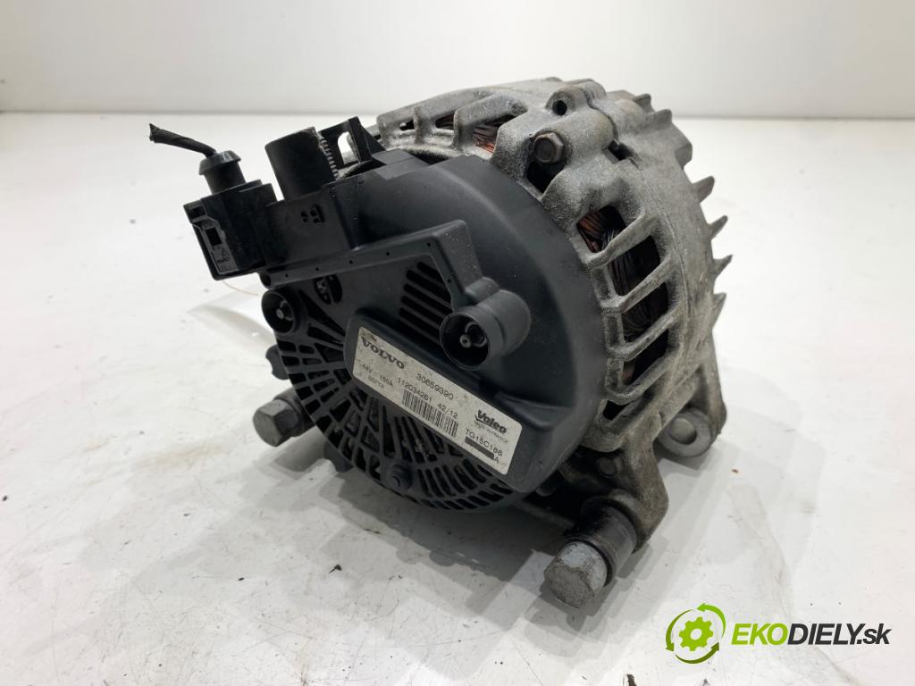 VOLVO V40 liftback 2012 84 kW D2 1560 Alternátor 30659390 (Alternátor)