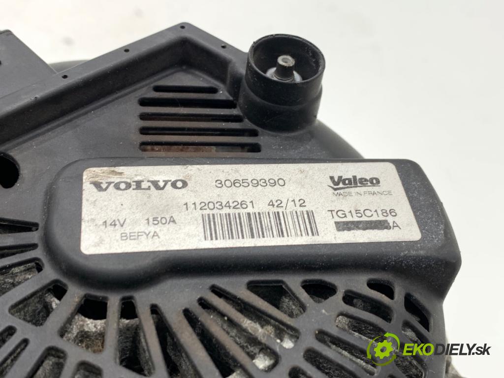 VOLVO V40 liftback 2012 84 kW D2 1560 Alternátor 30659390 (Alternátor)