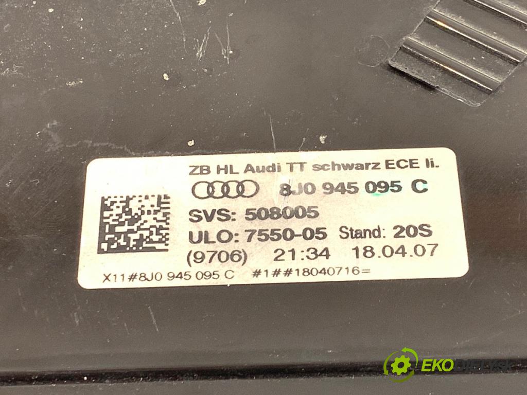 AUDI TT 8J coupe 2007 184 kW 3.2 V6 quattro 3189 světlo levý zadní část 8J0945095C