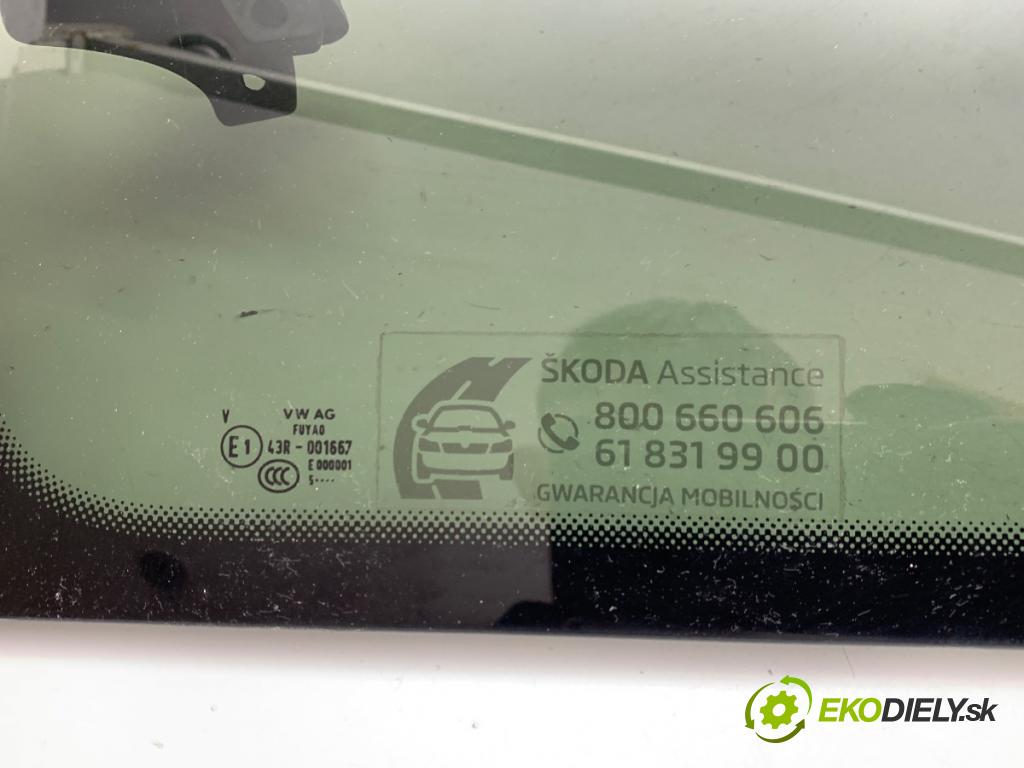 SKODA CITIGO liftback 2016 44 kW 1.0 999 Okno pravy zad 1S4839102J