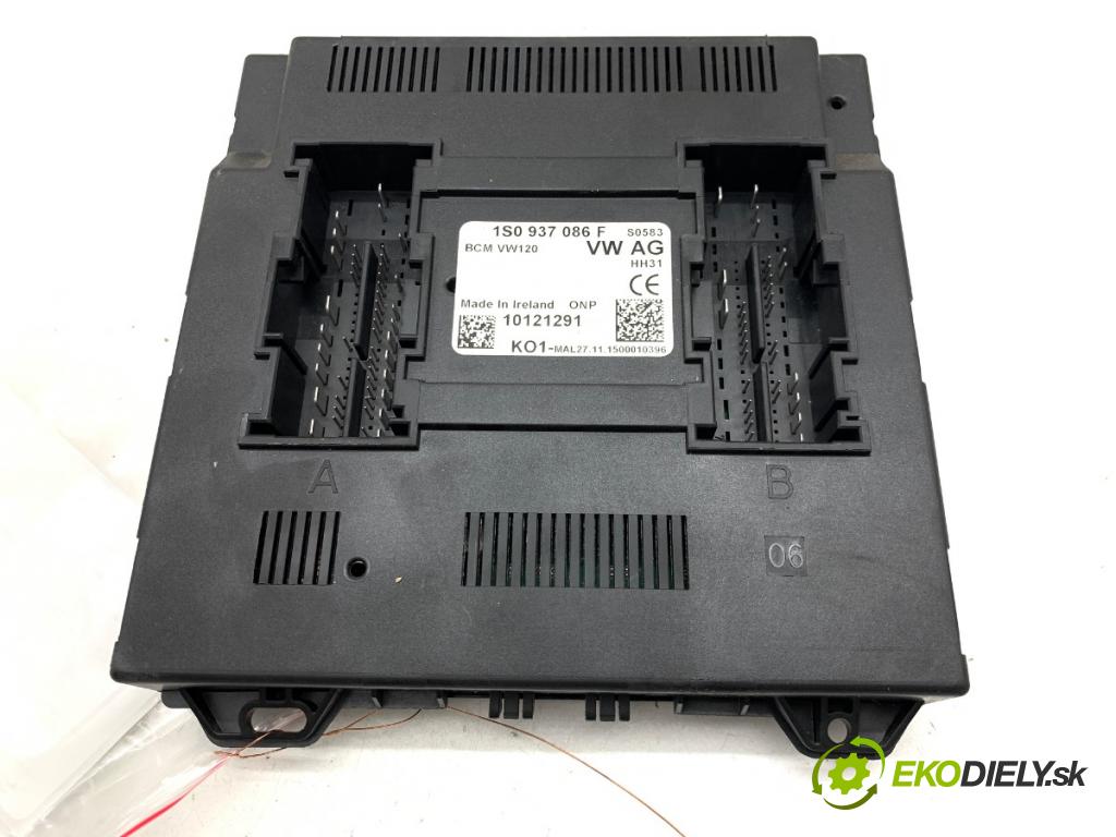 SKODA CITIGO liftback 2016 44 kW 1.0 999 modul komfortu 1S0937086F (Komfortní modul)
