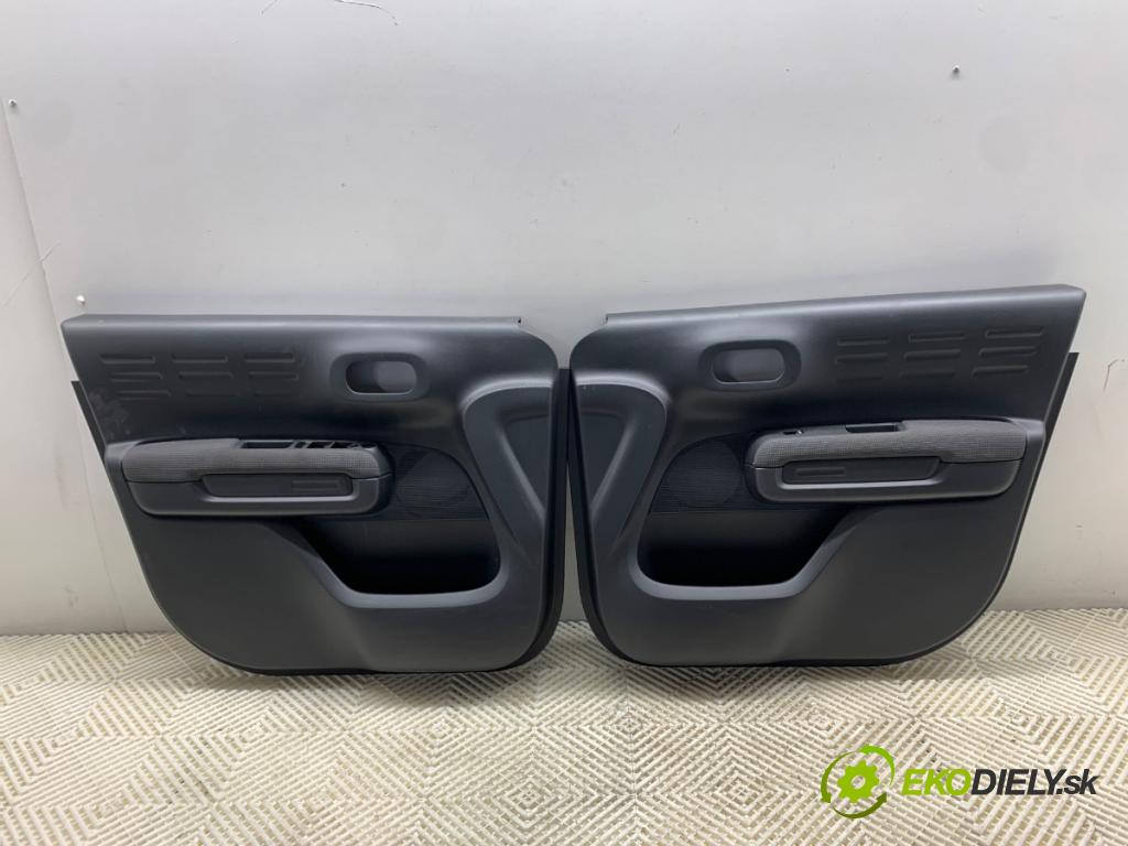 CITROEN C3 AIRCROSS II SUV 2019 81 kW 1.2 PureTech 110 (2RHNZB, 2RHNZW, 2RHNPX, 2RHNPJ) 1199 sedadla sedačky sedadlo boční