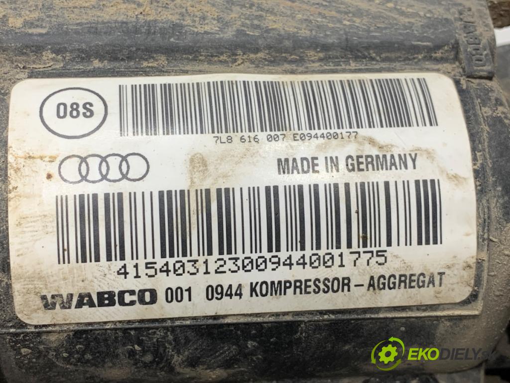 AUDI Q7 4L SUV 2009 176 kW 3.0 TDI quattro 2967 Kompresor nápravy 7L8616006E