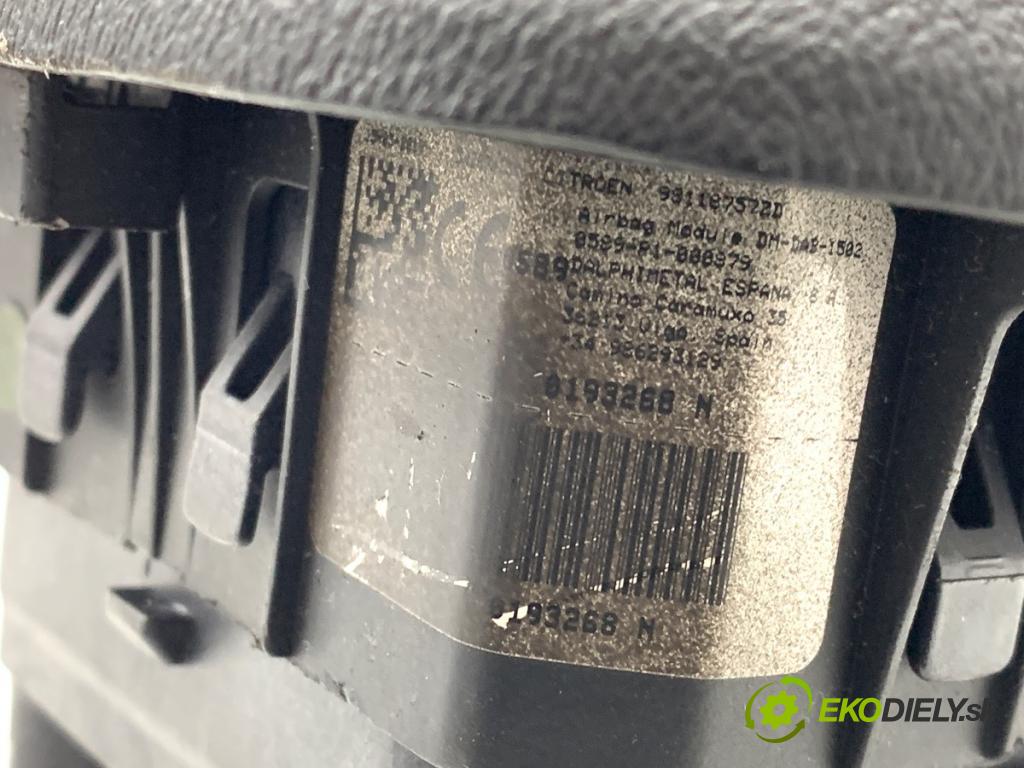 CITROEN C3 AIRCROSS II SUV 2019 81 kW 1.2 PureTech 110 (2RHNZB, 2RHNZW, 2RHNPX, 2RHNPJ) 1199 AirBag volantu 98118757ZD (Airbag)