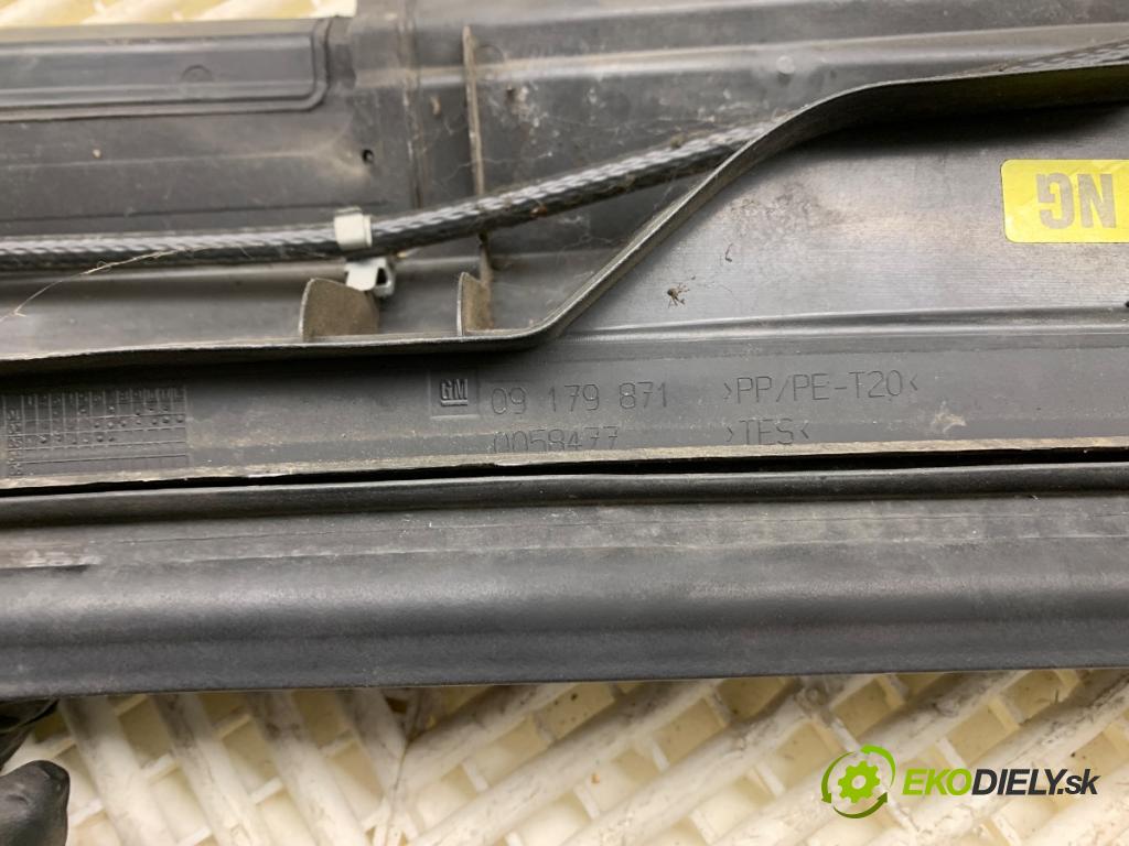 OPEL VECTRA C sedan 2004 129 kW 2.0 16V Turbo (F69) 1998 Torpédo, plast pod čelné okno 09179871 (Torpédo (plast pod čelným sklom))