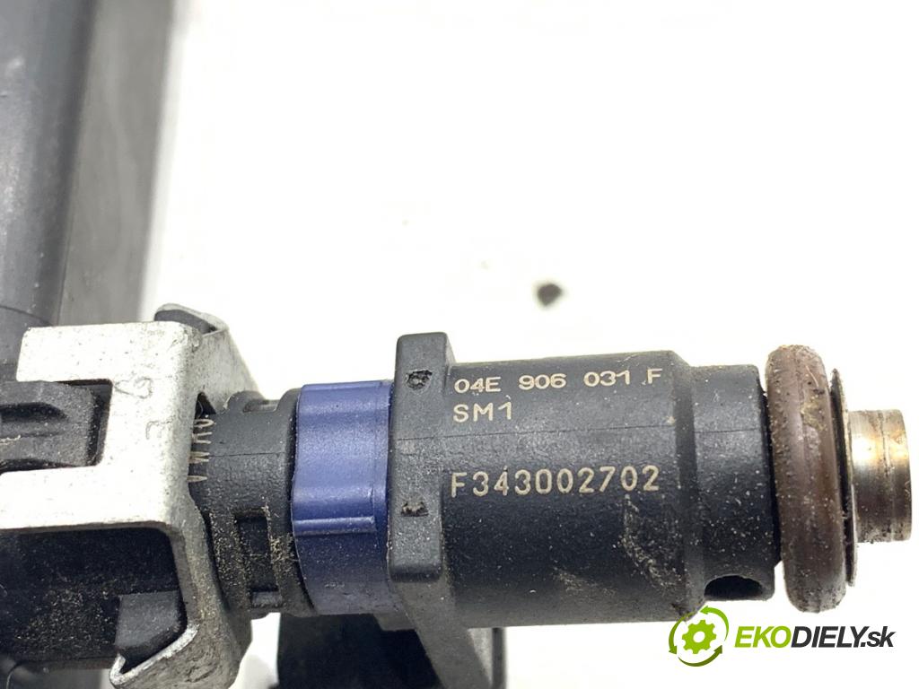 SKODA CITIGO liftback 2016 44 kW 1.0 999 lišta vstřikovací trysky: 04C133313R