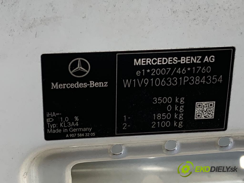 MERCEDES-BENZ eSPRINTER Skrzynia Skrzynia 2021 85 kW Electric (910.633)  obal sedačky levý