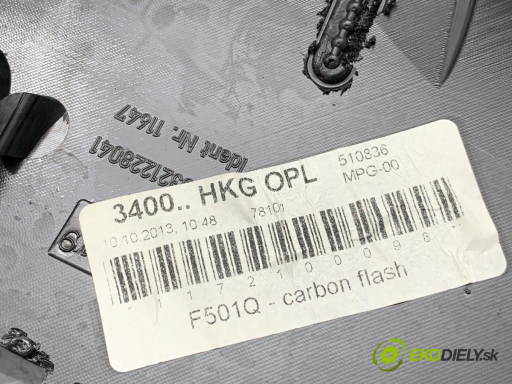 OPEL ASTRA J liftback 2013 81 kW 1.7 CDTI (68) 1686 klika dveří zadní část 11320900