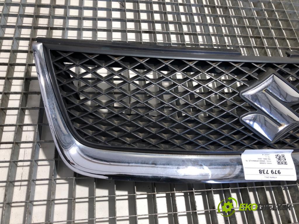 SUZUKI GRAND VITARA II samochód terenowy zamknięty 2006 95 kW 1.9 DDiS (JB419WD, JB419XD) 1870 mřížka maska 71743-65J0 (Přední mřížka (maska chladiče))