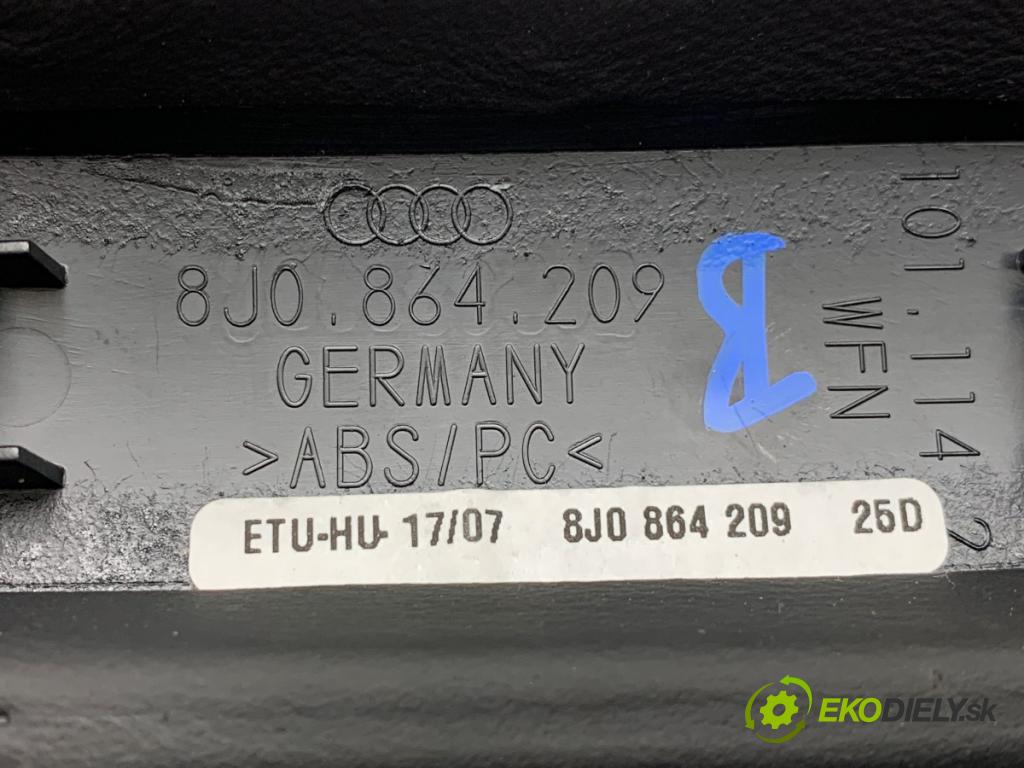 AUDI TT 8J coupe 2007 184 kW 3.2 V6 quattro 3189 loketní opěrka 8J0864209 (Loketní opěrka)