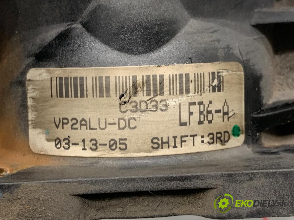 MAZDA 5 II nadwozie wielkoprzestrzenne (MPV) 2005 107 kW 2.0 (CREW) 1999 škrtíci klapka LFB6-A (Škrticí klapka)
