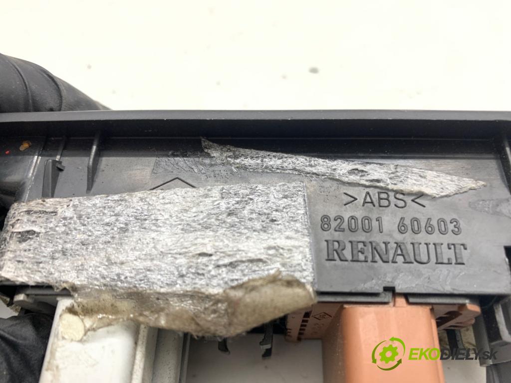 RENAULT SCÉNIC II nadwozie wielkoprzestrzenne (MPV) 2007 63 kW 1.5 dCi (JM1F) 1461 přepínač oken 8200160603 (Páčky pod volantem)