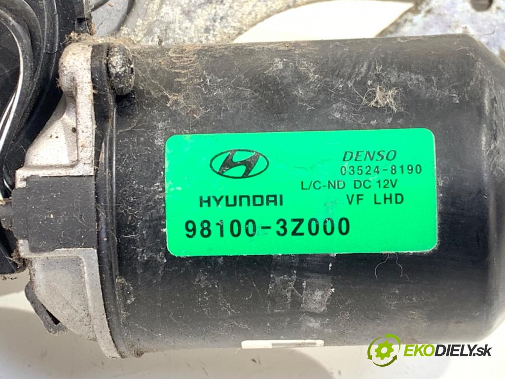 HYUNDAI i40 sedan 2016 121 kW 2.0 CVVT 1999 mechanismus stěračů přední část 98100-3Z000 (Motorek stěračů přední)