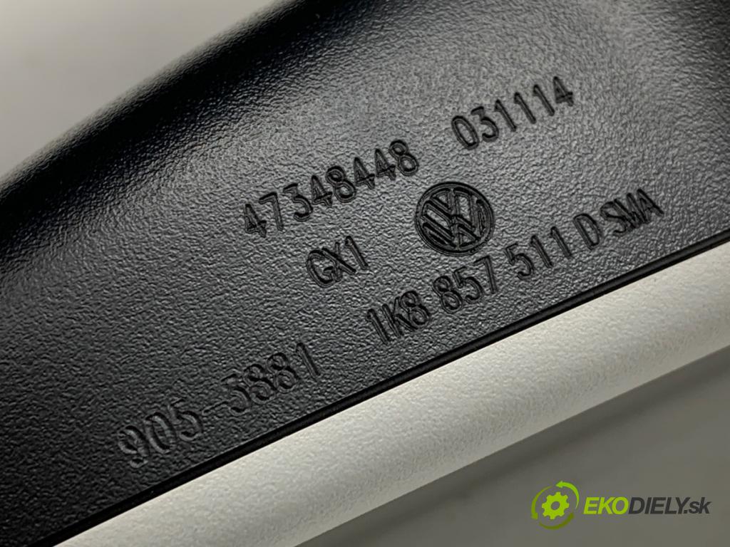 VW SCIROCCO III coupe 2014 118 kW 1.4 TSI 1390 zpětné zrcátko vnitřní 1K8857511D (Vnitřní zpětné zrcátko)