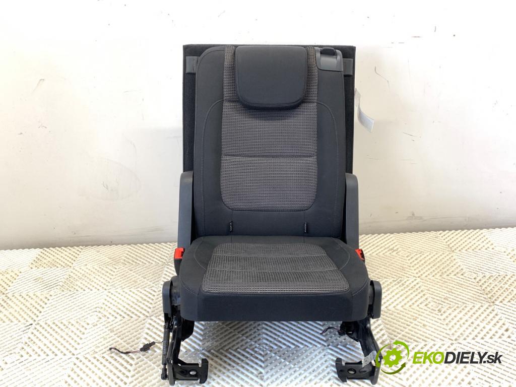 VW SHARAN nadwozie wielkoprzestrzenne (MPV) 2015 103 kW 2.0 TDI 1968 sedadlo zadní část třetí VLÁDA: levý 