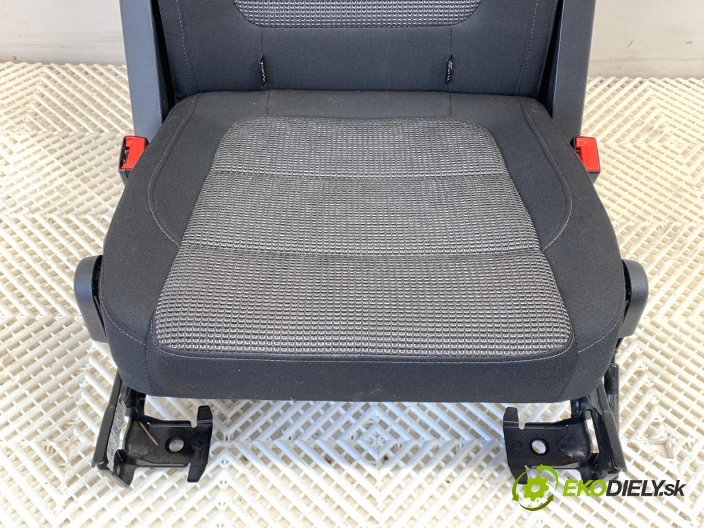 VW SHARAN nadwozie wielkoprzestrzenne (MPV) 2015 103 kW 2.0 TDI 1968 sedadlo zadní část třetí VLÁDA: pravý