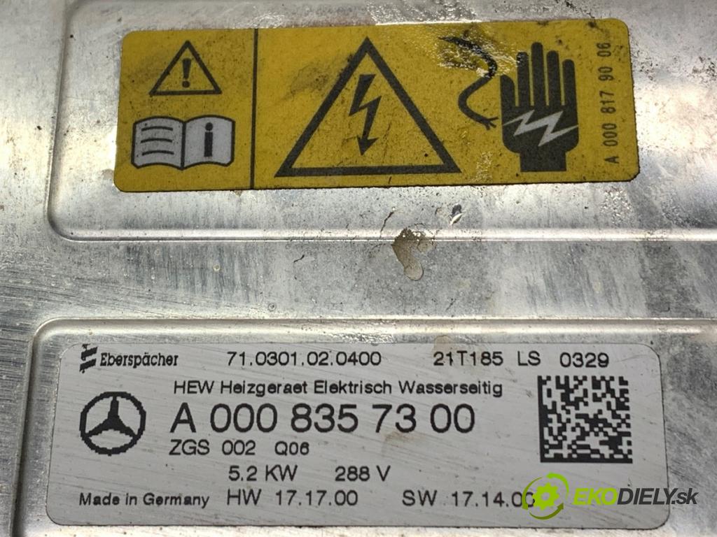 MERCEDES-BENZ eSPRINTER Skrzynia Skrzynia 2021 85 kW Electric (910.633)  topné těleso radiátor topení A0008357300 (Radiátor topení)