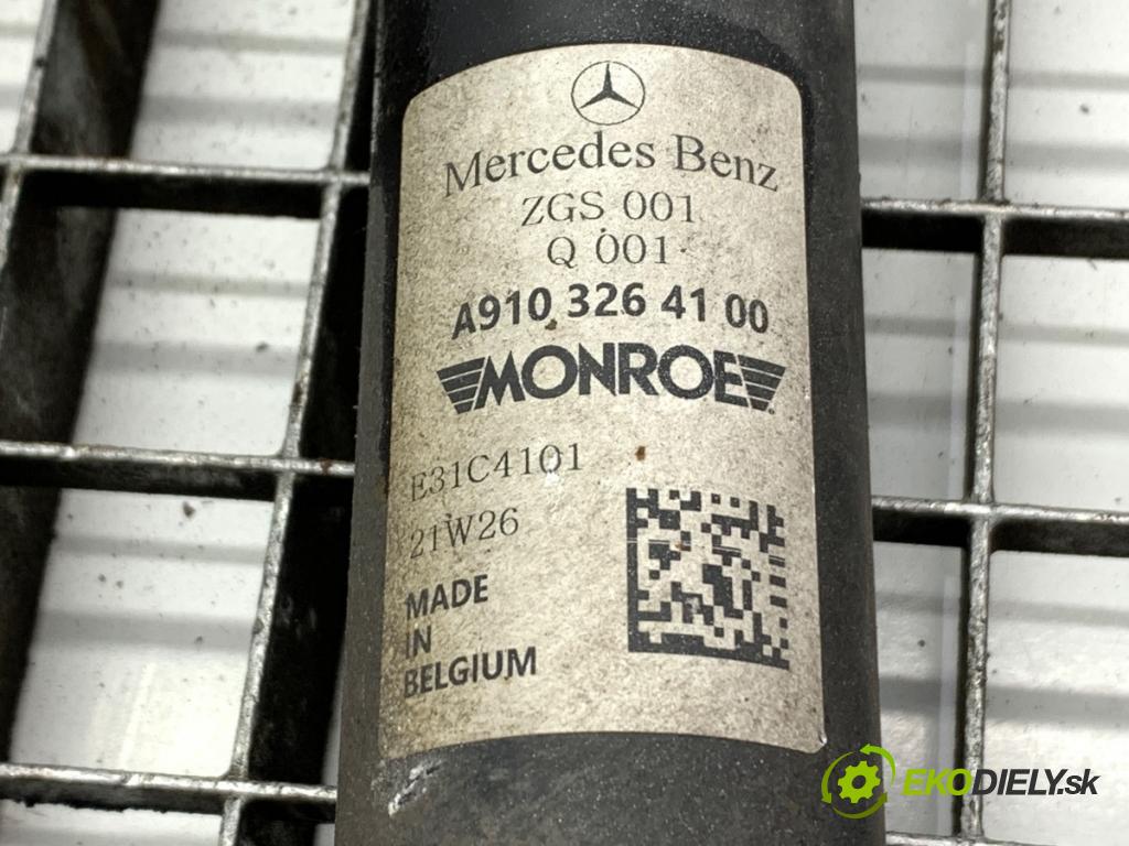 MERCEDES-BENZ eSPRINTER Skrzynia Skrzynia 2021 85 kW Electric (910.633)  tlumič pravý zadní část A9103264100