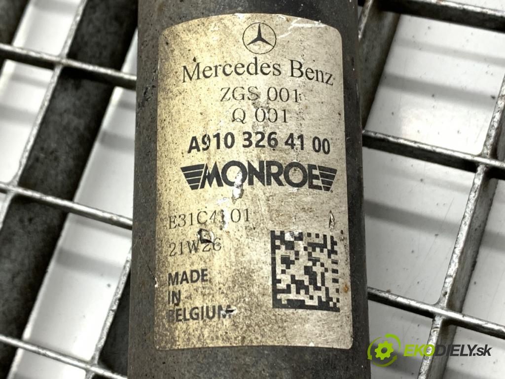 MERCEDES-BENZ eSPRINTER Skrzynia Skrzynia 2021 85 kW Electric (910.633)  tlumič levý zadní část A9103264100