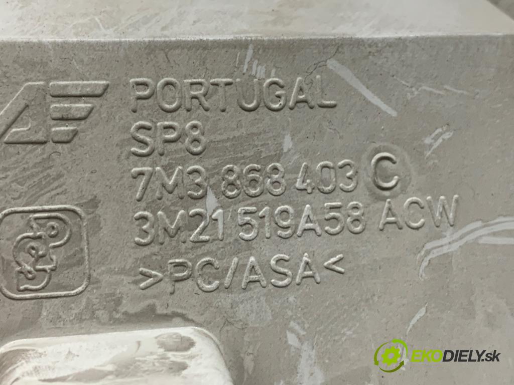 SEAT ALHAMBRA I nadwozie wielkoprzestrzenne (MPV) 2005 96 kW 1.9 TDI 1896 světlo stropní 7M3868403C
