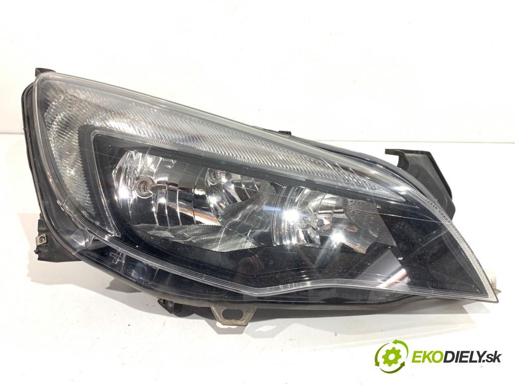 OPEL ASTRA J liftback 2013 81 kW 1.7 CDTI (68) 1686 Svetlomet pravy predný 13371596