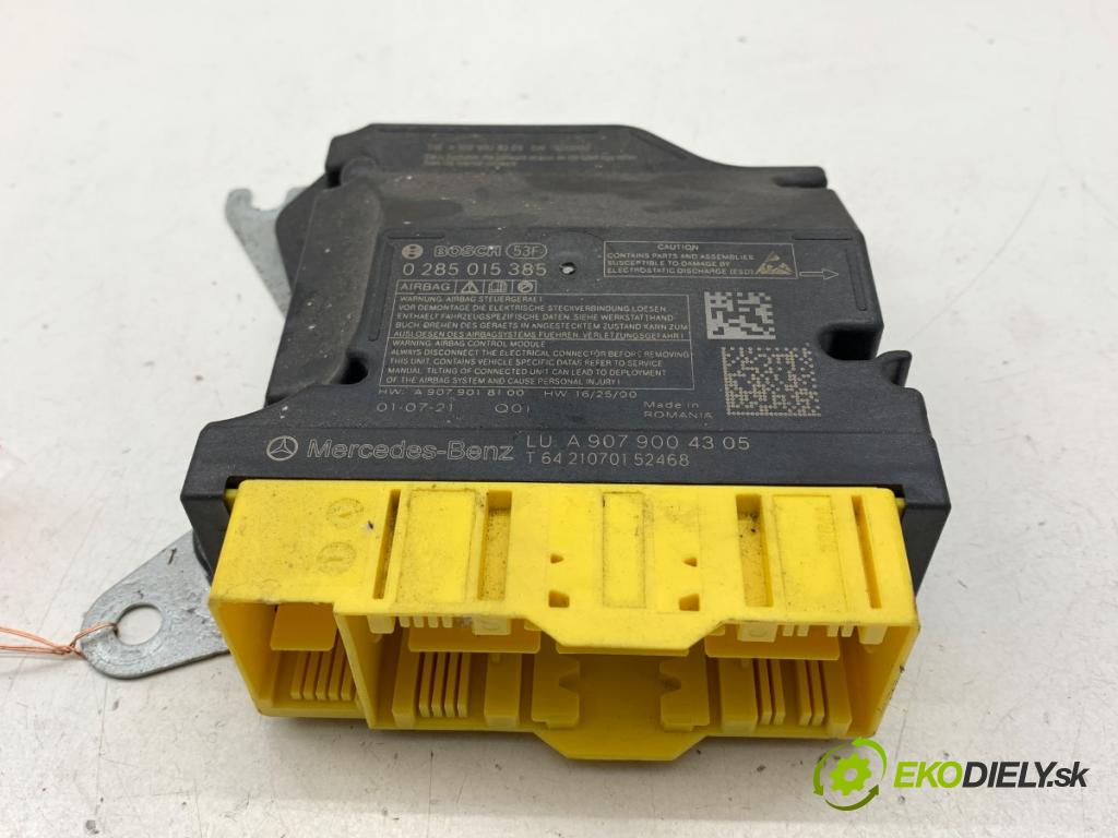 MERCEDES-BENZ eSPRINTER Skrzynia Skrzynia 2021 85 kW Electric (910.633)  senzor airbag A9079004305 (Snímač)