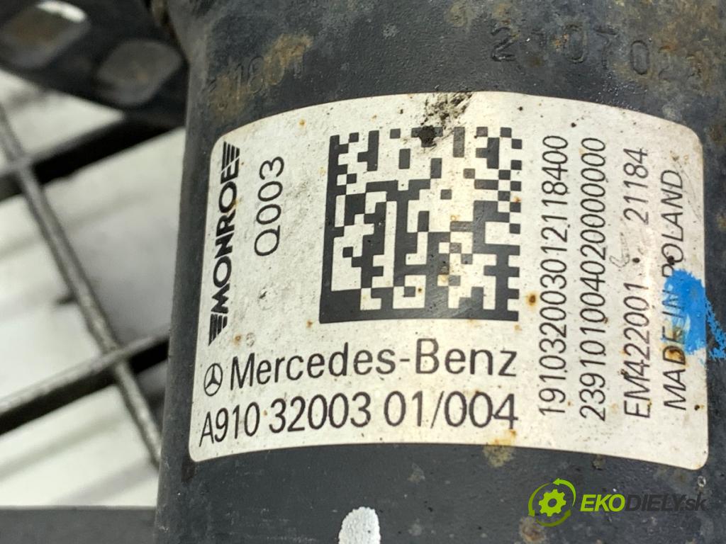 MERCEDES-BENZ eSPRINTER Skrzynia Skrzynia 2021 85 kW Electric (910.633)  tlumič levý přední část A9103200301