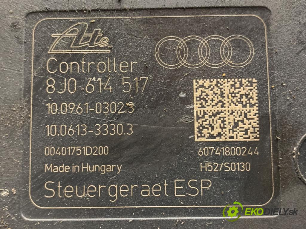 AUDI TT 8J coupe 2007 184 kW 3.2 V6 quattro 3189 Pumpa ABS 8J0614517 (Pumpa ABS)