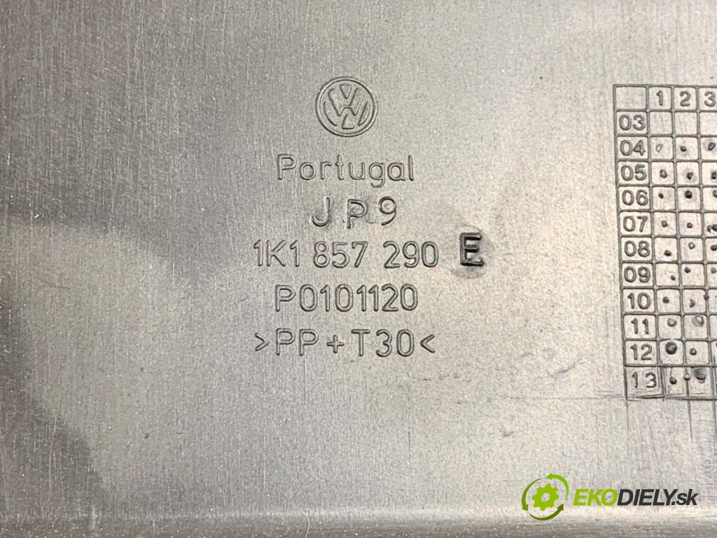 VW SCIROCCO III coupe 2014 118 kW 1.4 TSI 1390 Priehradka, kastlík spolujazdca 1K1857290E (Priehradka (kastlík))