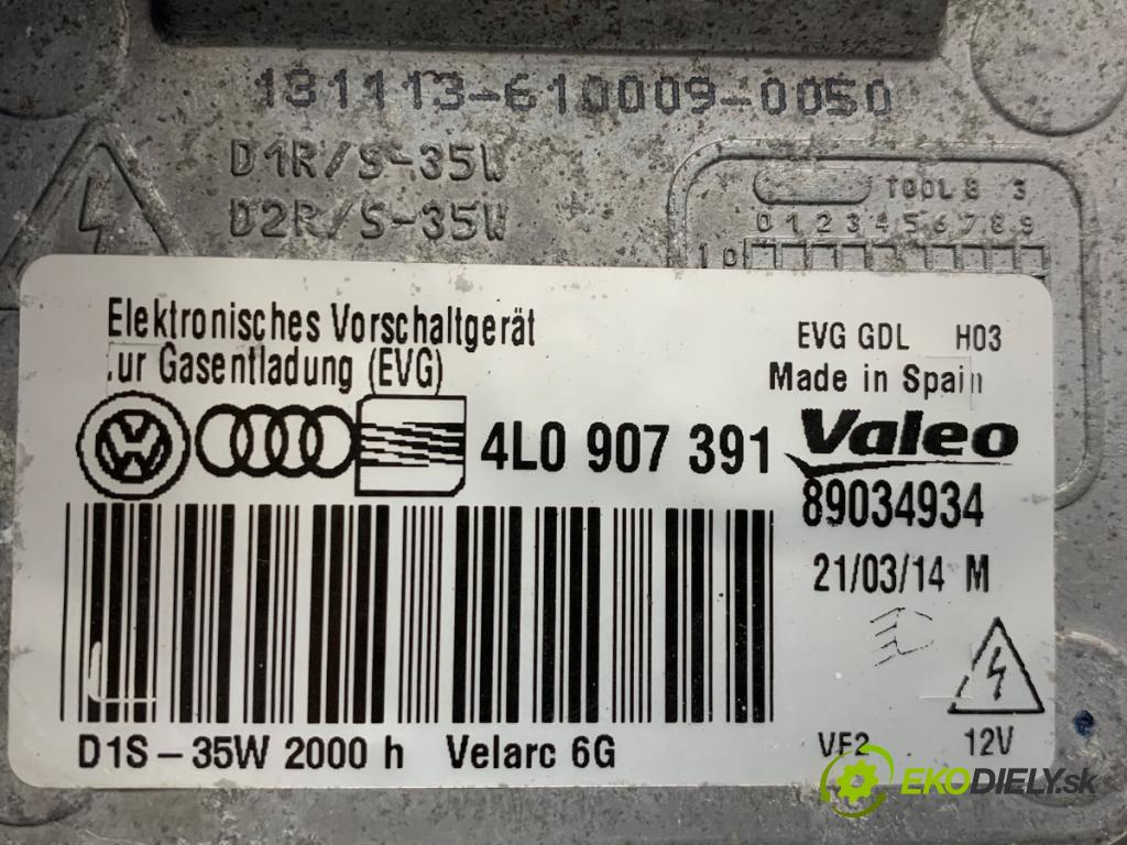 VW SCIROCCO III coupe 2014 118 kW 1.4 TSI 1390 Menič XENON 4L0907391 (Riadiaca jednotka xenónu)