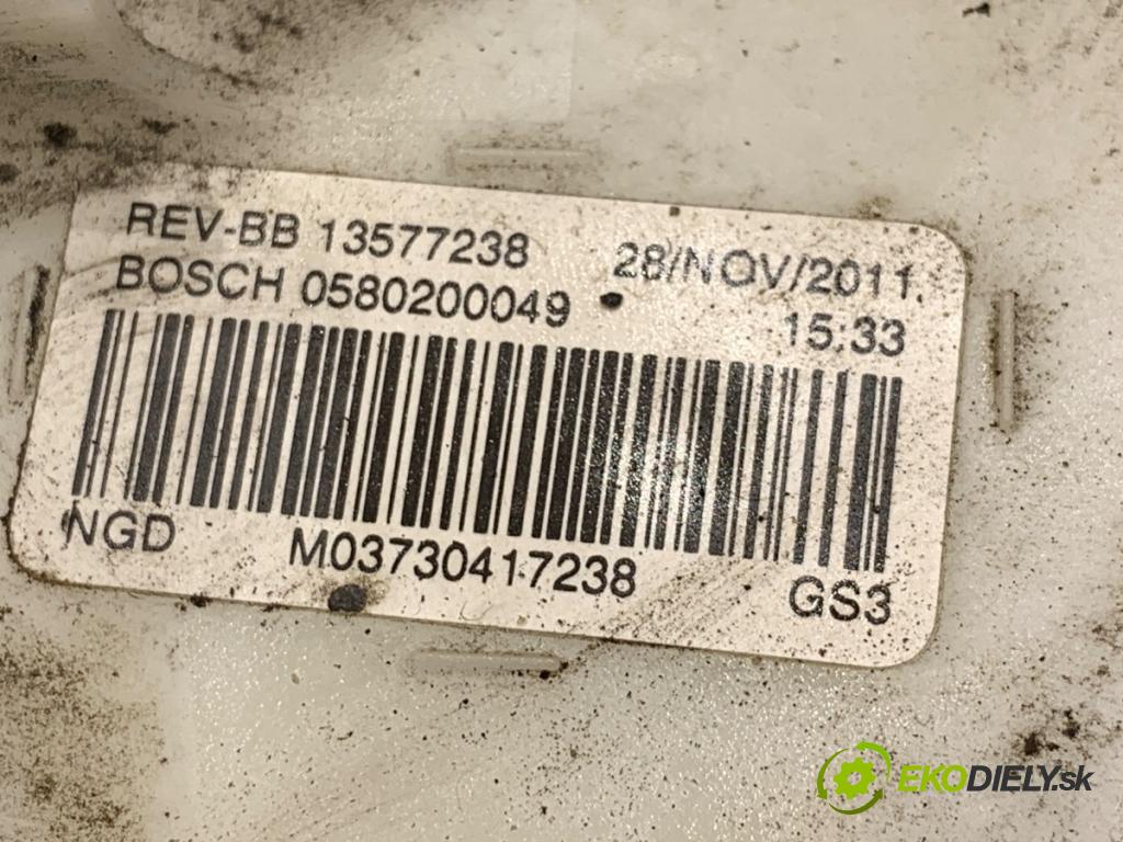 OPEL ASTRA J liftback 2012 132 kW 1.6 Turbo (68) 1598 Pumpa paliva 13577238