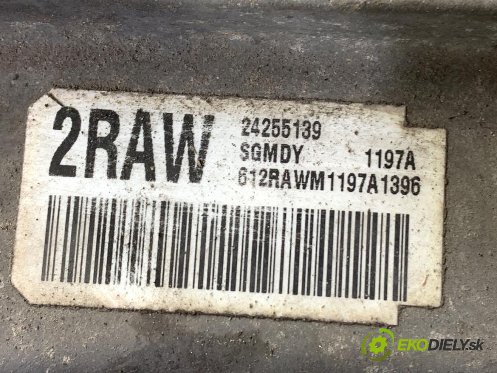 OPEL ASTRA J liftback 2012 132 kW 1.6 Turbo (68) 1598 převodovka 24255139 (Převodovka)
