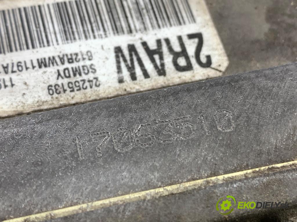 OPEL ASTRA J liftback 2012 132 kW 1.6 Turbo (68) 1598 převodovka 24255139 (Převodovka)