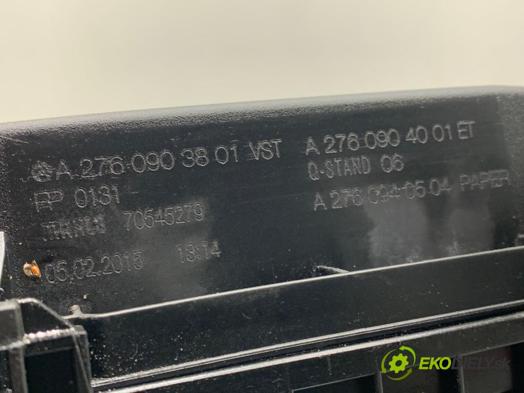 MERCEDES-BENZ W212 sedan 2016 245 kW E 400 4-matic (212.067) 2996 Obal filtra vzduchu A2760903801 (Obal vzduchového filtra)