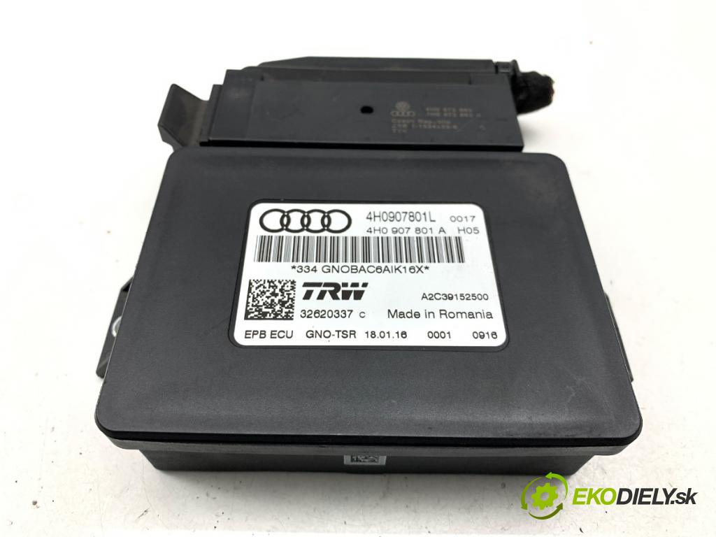 AUDI A6 C7 Kombi 2016 160 kW 3.0 TDI quattro 2967 modul brzdy ruční brzdy 4H0907801L