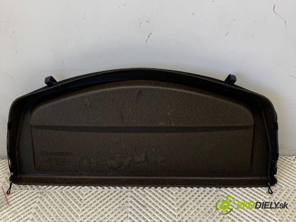 MAZDA 2 DE liftback 2008 63 kW 1.3 (DE3FS) 1349 pláto zadní část