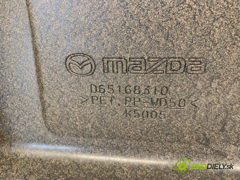 MAZDA 2 DE liftback 2008 63 kW 1.3 (DE3FS) 1349 pláto zadní část