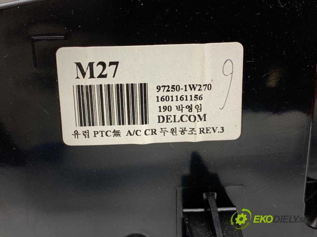 KIA RIO III sedan 2016 63 kW 1.25 CVVT 1248 Panel ovládaní topení 97250-1W270 (Páčky pod volantem)