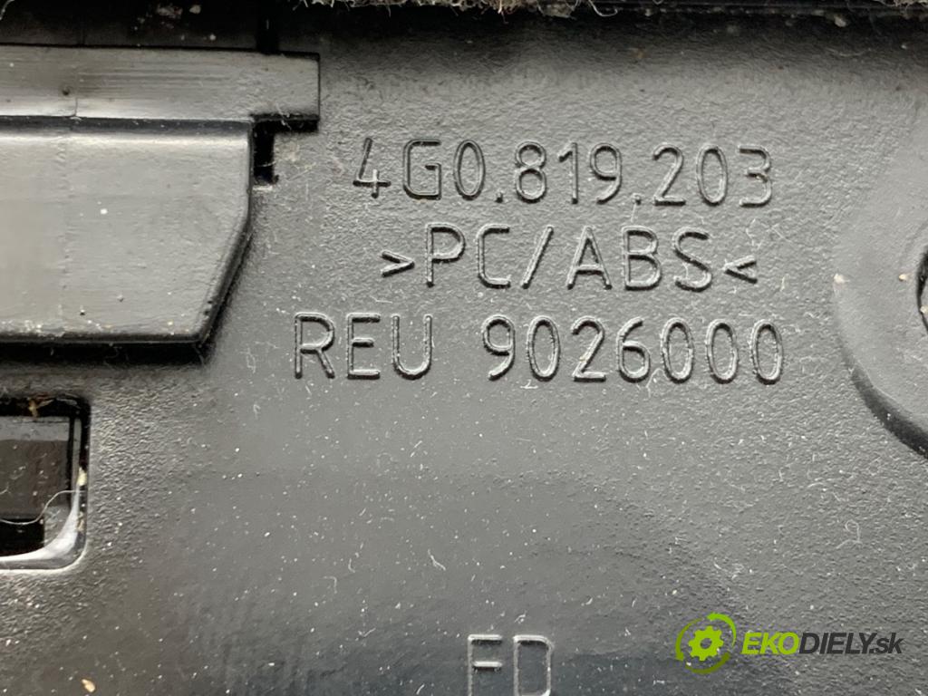 AUDI A6 C7 Kombi 2016 160 kW 3.0 TDI quattro 2967 mří topení zadní část 4G0819203