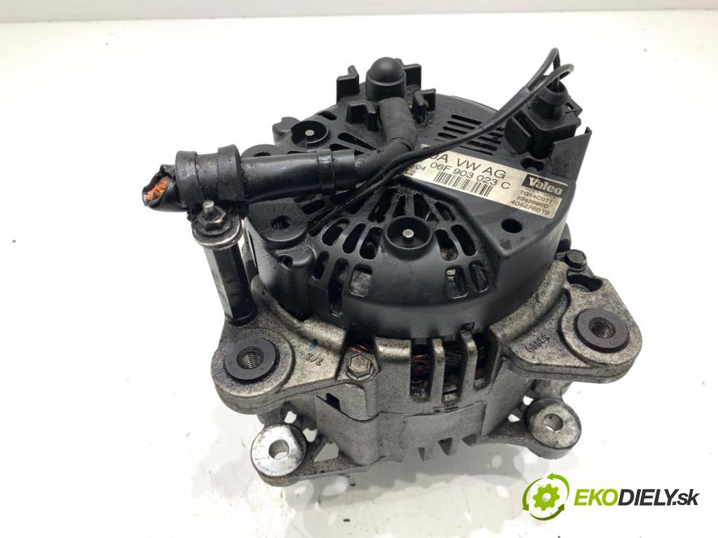 VW GOLF V liftback 2004 103 kW 2.0 TDI 1968 Alternátor 06F903023C (Alternátor)