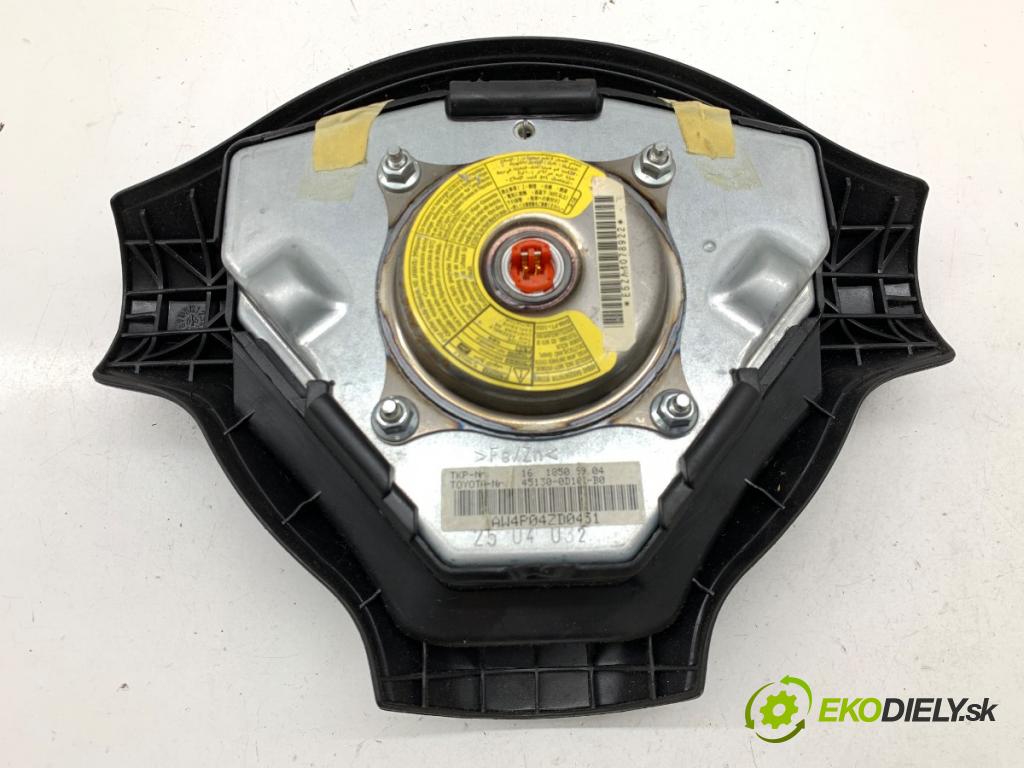 TOYOTA YARIS I liftback 2005 48 kW 1.0 (SCP10_) 998 AirBag volantu 45130-0D101-B0 (Airbag)