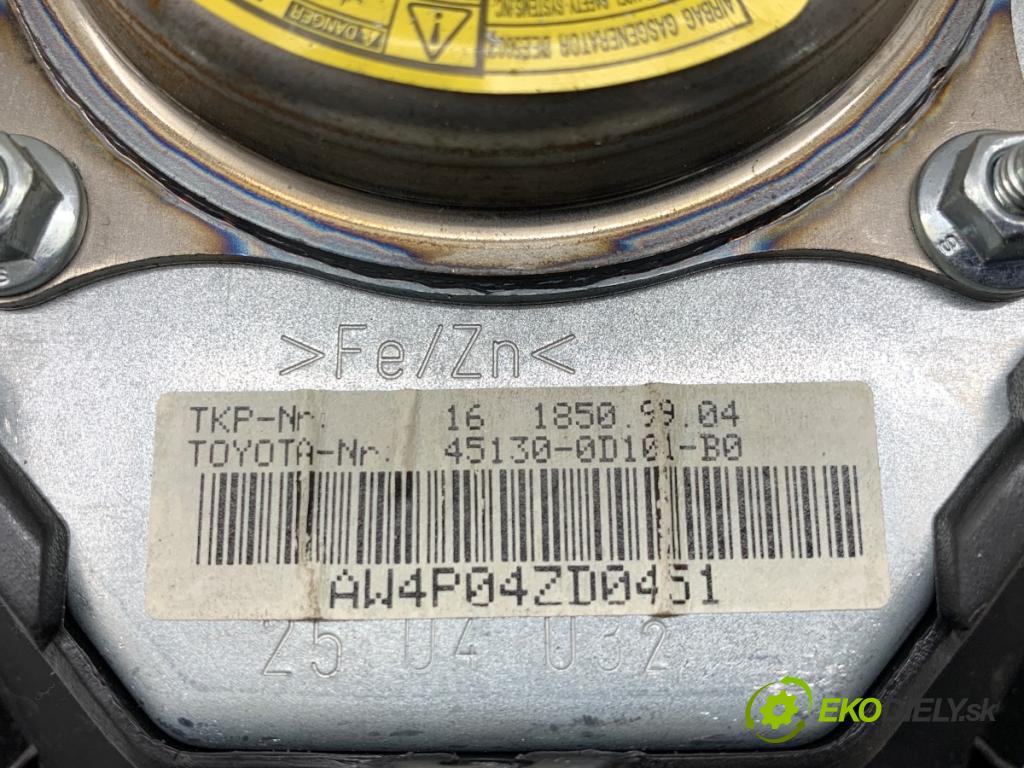 TOYOTA YARIS I liftback 2005 48 kW 1.0 (SCP10_) 998 AirBag volantu 45130-0D101-B0 (Airbag)